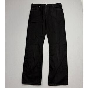Levis 517 Boot Cut Jeans Men's 38x34 Black Denim Western Rodeo Cowboy Rancher